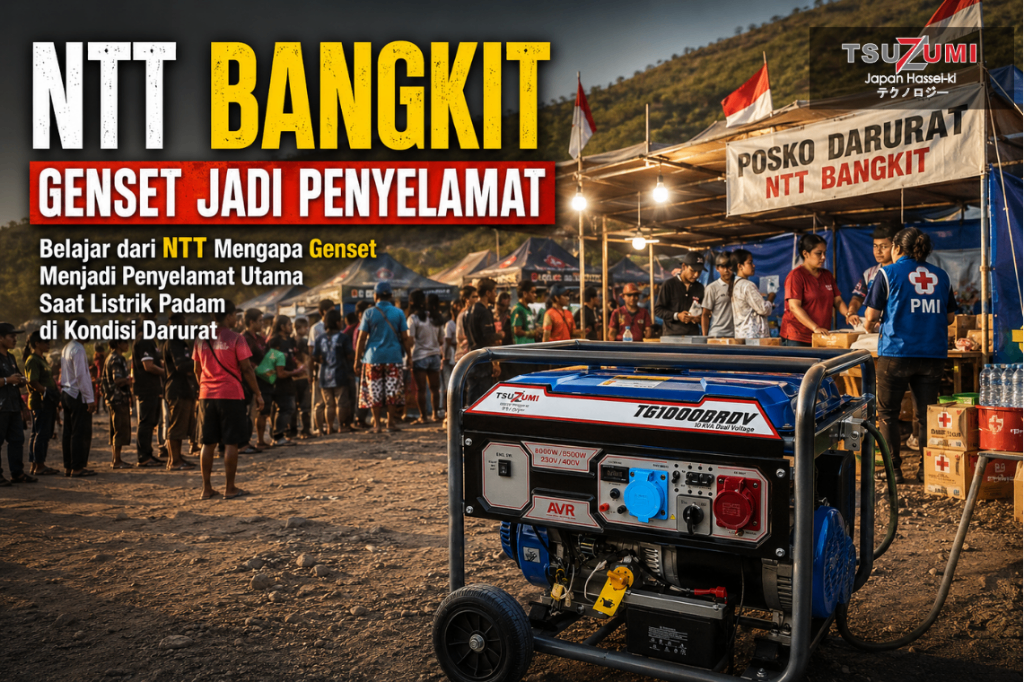 Belajar dari NTT Mengapa Genset Menjadi Penyelamat Utama Saat Listrik Padam di Kondisi Darurat